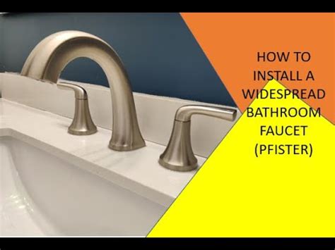 pfister shower faucet installation|pfister bathroom faucet installation instructions.